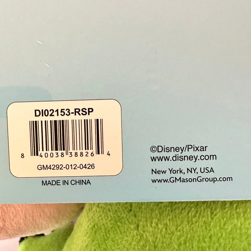 Disney Pixar Toy Story Dog Toys 2 Pack Rex Hamm‎ Plush Squeaker New Green Pink